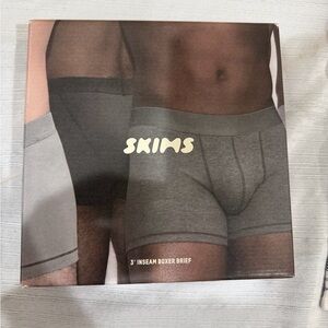 SKIMS onyx Boxer Briefs for Men